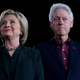 Former Secretary of State Hillary Clinton and her husband, former U.S. President Bill Clinton
Justin Sullivan/Getty Images